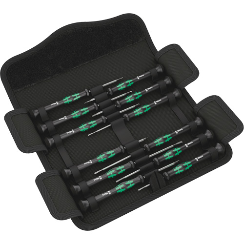 Jeu de tournevis s&eacute;rie Micro, 12 mcx Superchem Industries