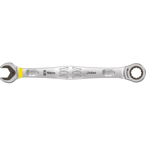 Cl&eacute; combin&eacute;e Joker 10 mm, 12 pans, 10 mm, Fini Chrome Superchem Industries