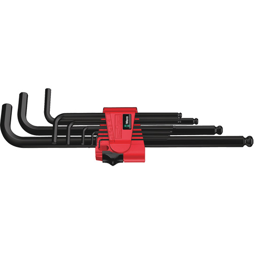 Hex Plus Key Set, 9 Pcs., Metric Superchem Industries