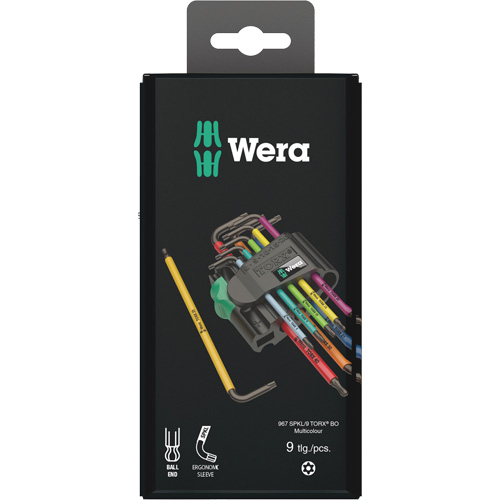 L-Key Set, 9 Pcs., Torx&reg; Superchem Industries