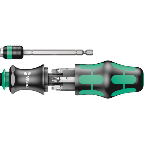 Tournevis Multi 26 Kraftform Kompakt, 7-11/16" lo, Prise Plastique Superchem Industries