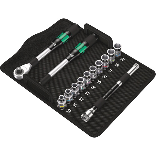 Hybrid Ratchet Set, 1/2" Drive Size Superchem Industries