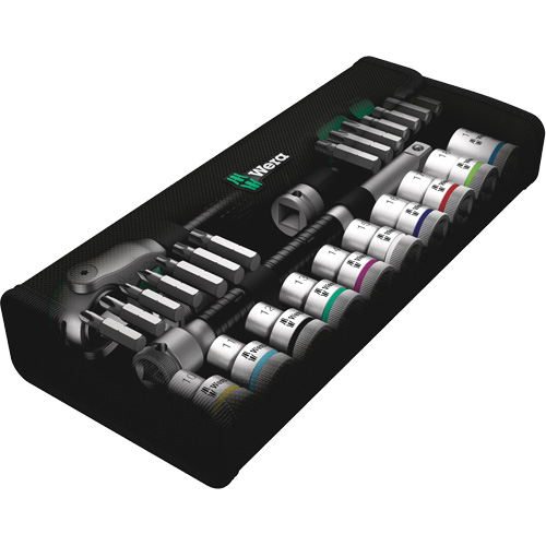 Hybrid Ratchet Set, 1/2" Drive Size Superchem Industries