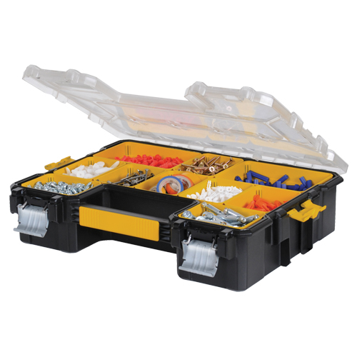 Deep Pro Organizer, 14" W x 17-1/2" D x 4-1/2" H, Black Superchem Industries