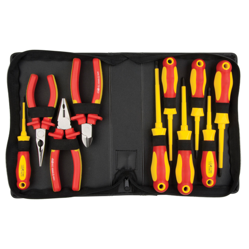 Ensemble d'outils isol&eacute;s, 1000 V, 10 Mcx Superchem Industries