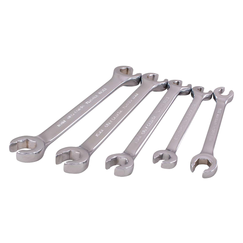 Wrench Set, Flare Nut, 5 Pieces, Metric Superchem Industries