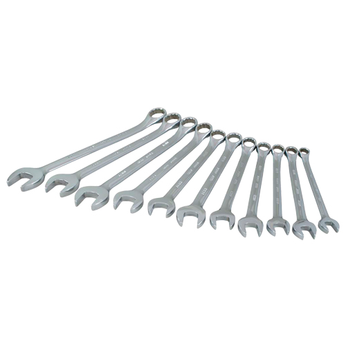 Wrench Set, Combination, 11 Pieces, Metric Superchem Industries