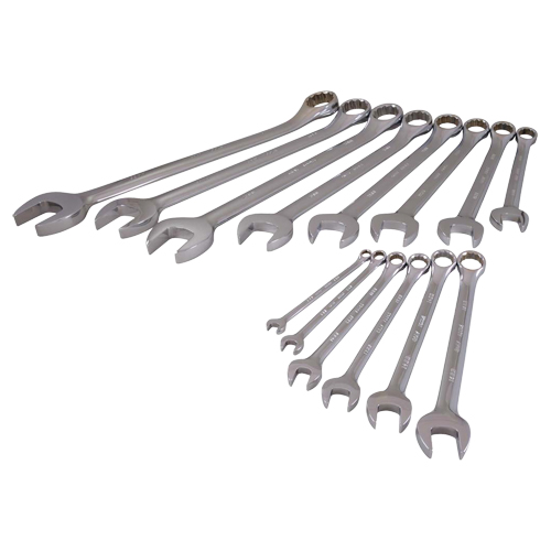 Wrench Set, Combination, 14 Pieces, Metric Superchem Industries
