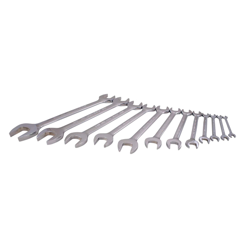 Wrench Set, Open-Ended, 12 Pieces, Metric Superchem Industries