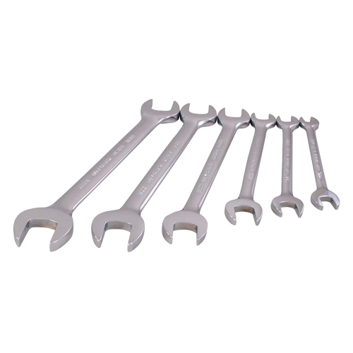Wrench Set, Open-Ended, 6 Pieces, Metric Superchem Industries