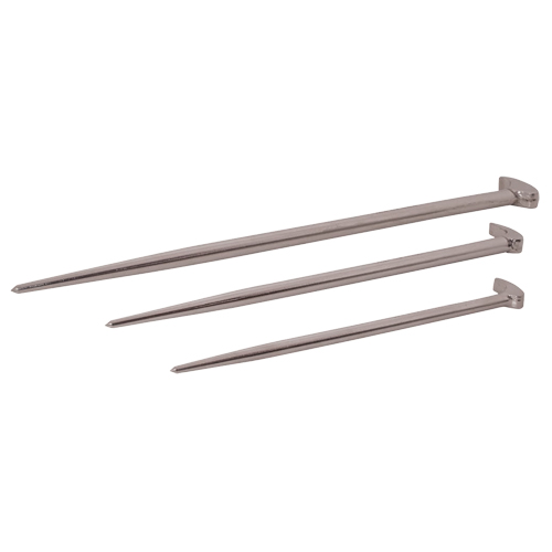 Rolling Head Pry Bar Set, 3 Pcs. Superchem Industries