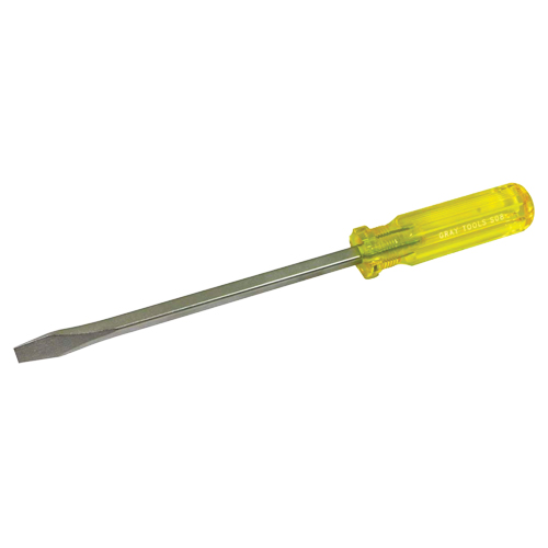 Tournevis fendu, 3/8", 12-1/2" lo, Prise Plastique Superchem Industries