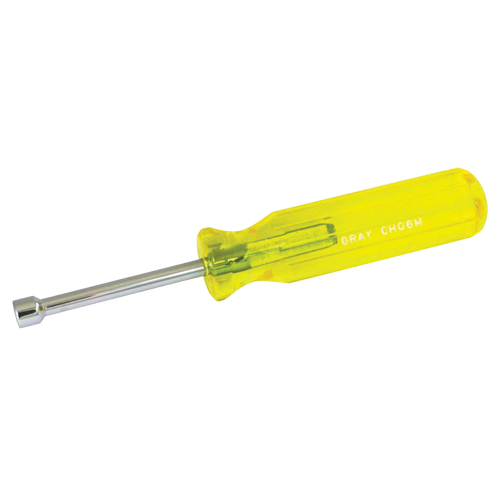 Nut Driver, 6 mm Drive, 6-3/4" L, Non Magnetic Superchem Industries