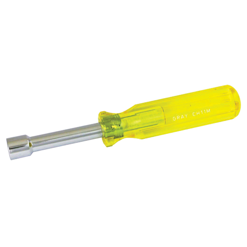 Nut Driver, 11 mm Drive, 6-3/4" L, Non Magnetic Superchem Industries