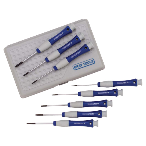 Precision Screwdriver Set, 8 Pcs. Superchem Industries
