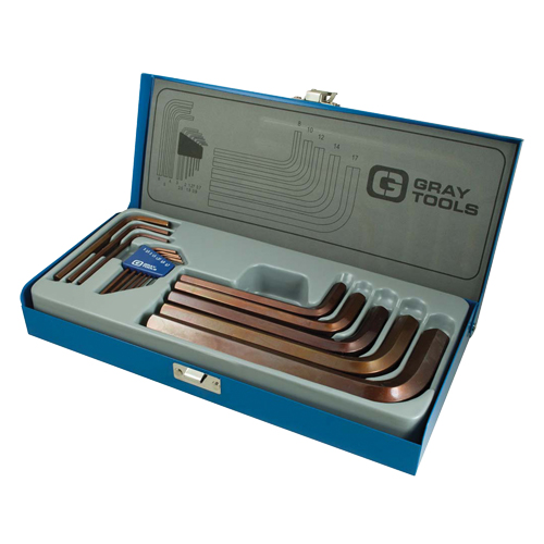 Hex Key Set, 15 Pcs., Metric Superchem Industries