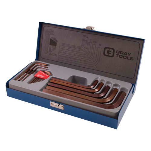 Hex Key Set, 15 Pcs., Imperial Superchem Industries