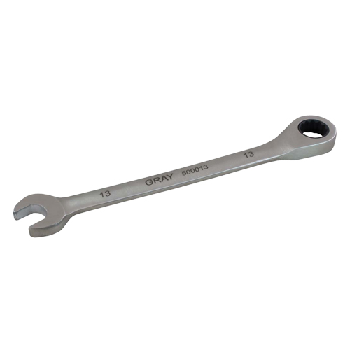 Cl&eacute; &agrave; cliquet mixte &agrave; t&ecirc;te fixe, 12 pans, 8 mm, Fini Acier inoxydable Superchem Industries