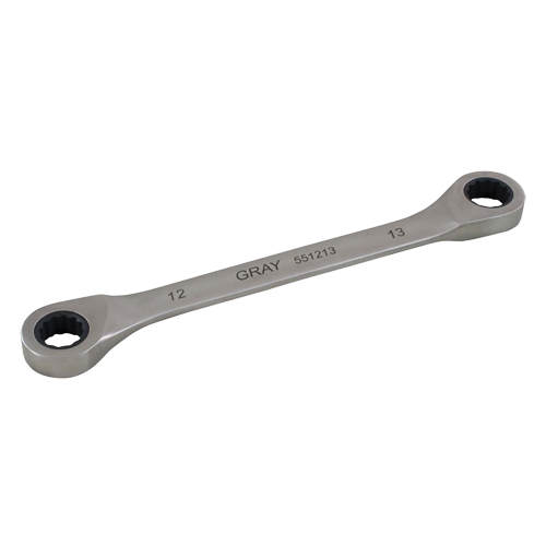Cl&eacute; &agrave; cliquet polygonale double pour engrenage, 12 pans, 12 mm x 13 mm, Fini Ordinaire Superchem Industries