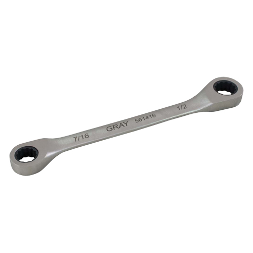 Cl&eacute; &agrave; cliquet polygonale double pour engrenage, 12 pans, 5/16" x 3/8", Fini Ordinaire Superchem Industries