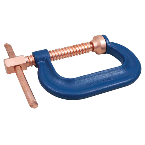C-Clamp, 8" (203 mm) Capacity, 4-1/2" (114 mm) Throat Depth Superchem Industries