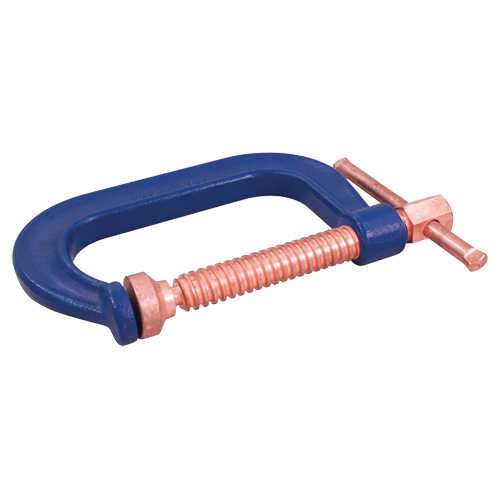 C-Clamp, 4" (102 mm) Capacity, 3" (76 mm) Throat Depth Superchem Industries