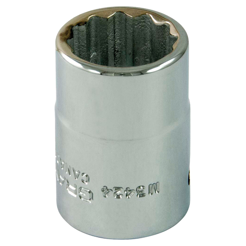 Socket, 24 mm, 3/4" Drive, 12 Points Superchem Industries