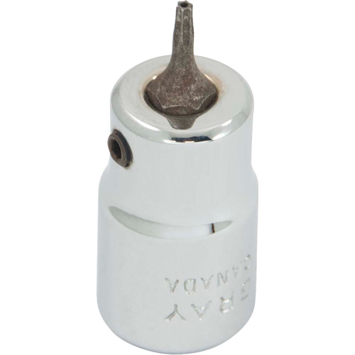 Bit Socket, Torx&reg;, T7 x 2-1/8" L, 3/8" Drive Superchem Industries