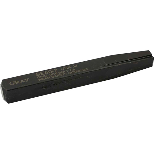Straight Type Screw Extractor, 7, For Screw Size 7/8", Carbide Superchem Industries