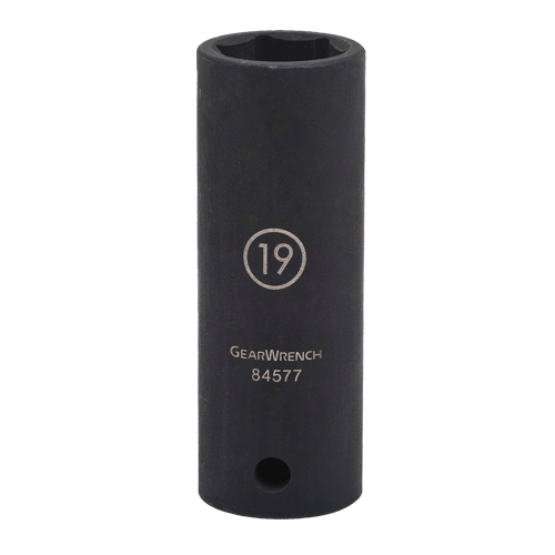Socket, Impact, 30 mm, 1/2" Drive, 6 Points, Deep Superchem Industries