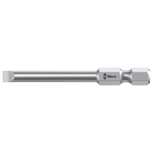 M&egrave;che pour tournevis &eacute;lectrique, Fente, Embout 3 mm, Prise 1/4", Longueur 2-3/4" Superchem Industries
