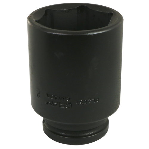 Socket, Impact, 2-1/16", 3/4" Drive, 6 Points, Deep Superchem Industries