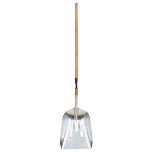 Pelle creuse, Bois, Lame Aluminium, Manche Droit, 45-3/4" Longueur Superchem Industries
