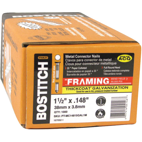 35° Angled Strapshot Metal Connector Nails Superchem Industries