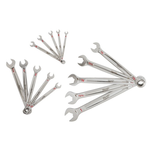 Wrench Set, Combination, 15 Pieces, Imperial Superchem Industries
