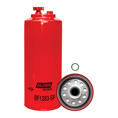 BF1283-SP Filtre &agrave; carburant s&eacute;parateur d'eau &agrave; visser avec orifice pour capteur & drain Superchem Industries