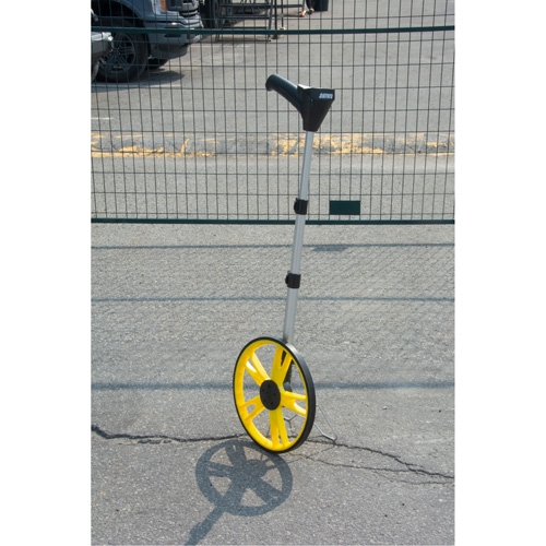 Digital Distance Measuring Wheel, 12.5"/31.8 cm, 99999.9 m Range, Feet/Metres Superchem Industries