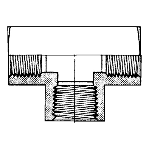 Raccord En T&eacute; Femelle, Laiton, 1/8" Superchem Industries
