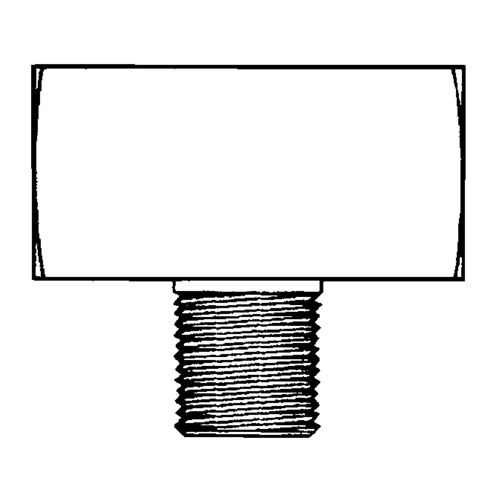 Jonction En T&eacute; M&acirc;le, Laiton, 1/8" Superchem Industries