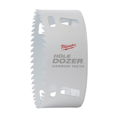 Carbide Hole Saw, 4", 1-31/50" Depth of Cut, Carbide Superchem Industries