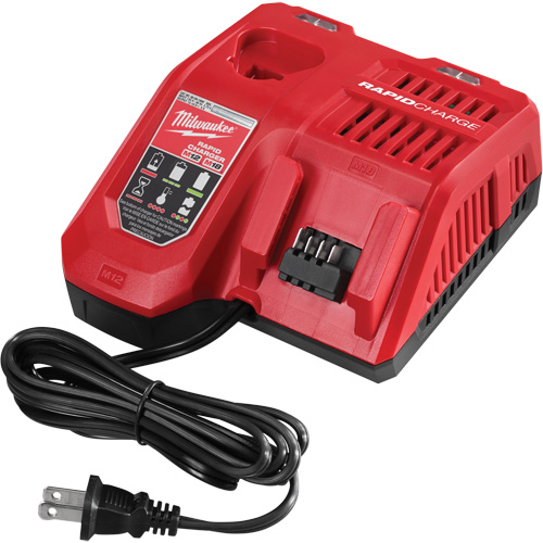 M18 & M12 Rapid Charger, 18 V, Lithium-Ion Superchem Industries