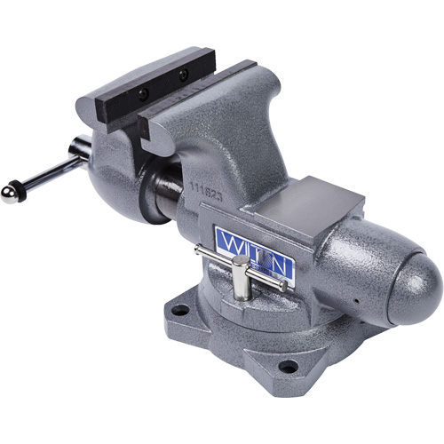 Tradesman Vise, 6-1/2" Jaw Width, 4-1/4" Throat Depth Superchem Industries