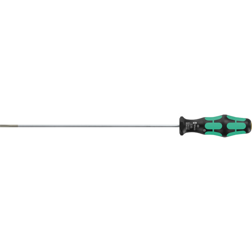 Tournevis &agrave; fente, Tige de 1/8", 8" lo, Prise en Coussin&eacute;e Superchem Industries