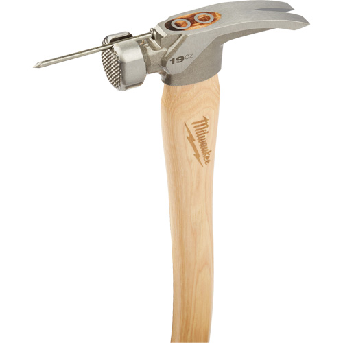 Marteau de charpente &agrave; face usin&eacute;e, 19 oz., Prise en Bois, 16" lo Superchem Industries