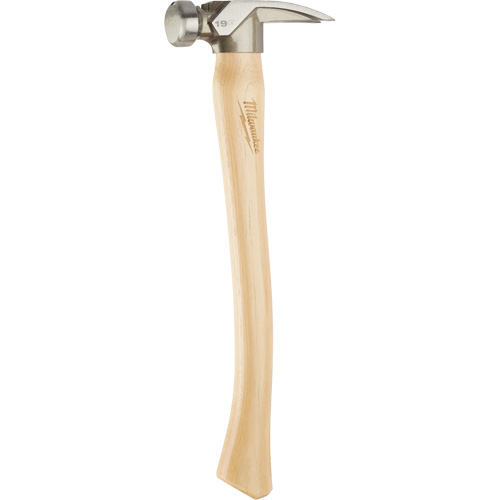 Smooth Face Framing Hammer, 19 oz., Wood Handle, 16" L Superchem Industries