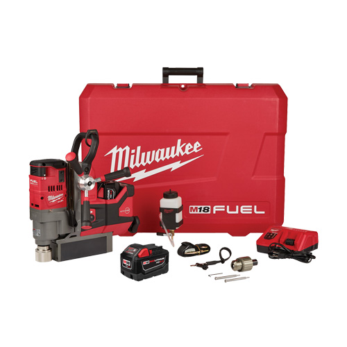 Ensemble de perceuse magn&eacute;tique F18 Fuel pour monteur de ligne Superchem Industries