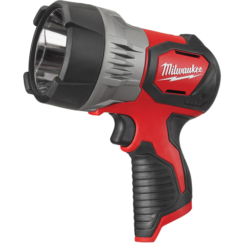 Projecteur M12, DEL, 750 lumens, 4 hres de fonctionnement, Bloc-pile Rechargeable, Plastique Superchem Industries