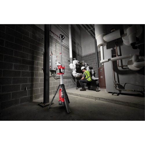 M18 Rocket Dual Power Tower Light, LED, 2500 Lumens, Aluminum Housing Superchem Industries