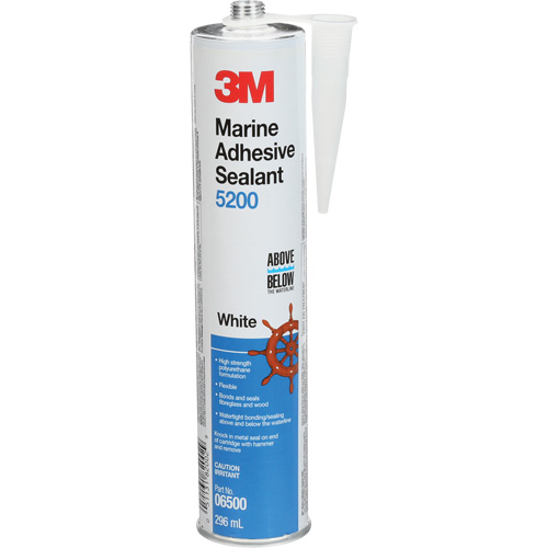 Marine Adhesive Sealant 5200, 378 ml, White Superchem Industries
