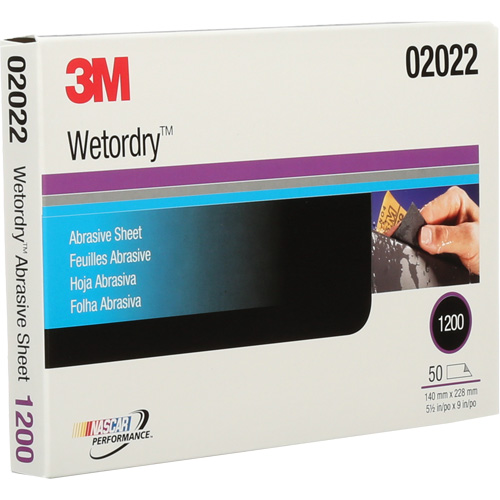 Wetordry 401Q Abrasive Sheet, 5-1/2" x 9", Fine Grit, Silicon Carbide Superchem Industries